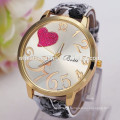 Heart dial latest fashion vogue ladies watch